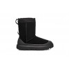 Ugg Men`s Classic Short Weather Hybrid Black / Black