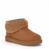 Ugg Classic Ultra Mini Maxi Curly Boot Chestnut