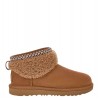 Ugg Classic Ultra Mini Maxi Curly Boot Chestnut