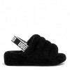 Ugg Fluff Yeah Slide Black