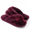 Ugg Fluff Flip Flop Dark Purple