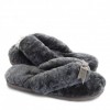 Ugg Fluff Flip Flop Grey