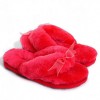 Ugg Fluff Flip Flop Watermelon Red