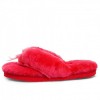 Ugg Fluff Flip Flop Watermelon Red