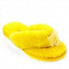 Ugg Fluff Flip Flop Yellow