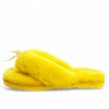 Ugg Fluff Flip Flop Yellow